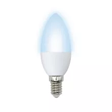 Volpe LED-C37-7W/NW/E14/FR/NR картон Лампочка светодиодная 